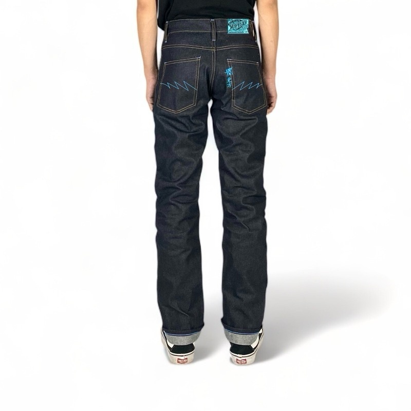 Midfielderdenimshop - jeans 16oz blue new version nagomi sanforized