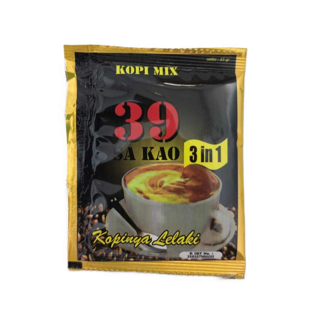 1 Saset Kopi 39 Sakao {TA} Pracampuran