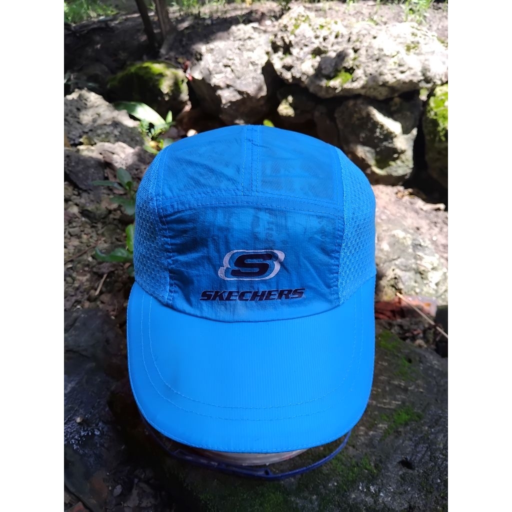 topi olahraga SKECHERS topi running dewasa