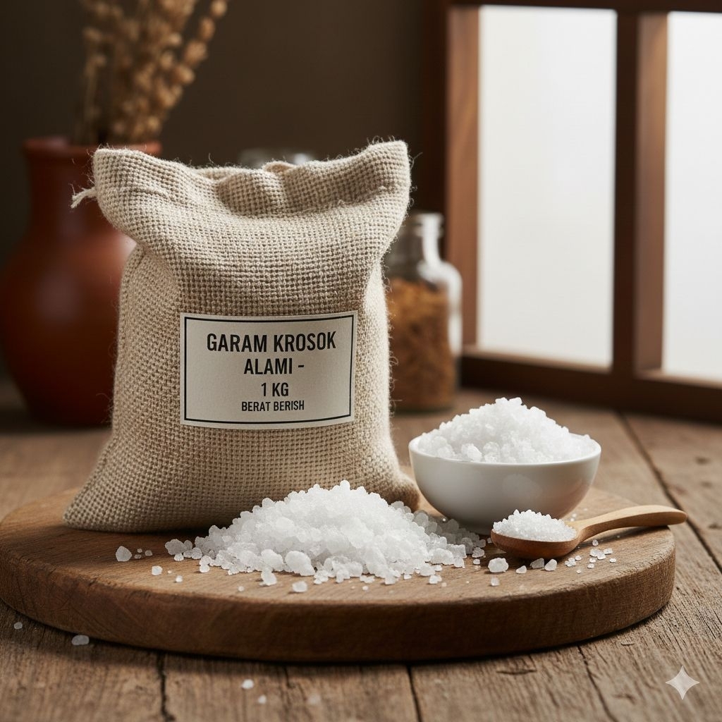 Garam / Nacl / sodium chloride / Natrium Chloride (NaCL) 1 KG