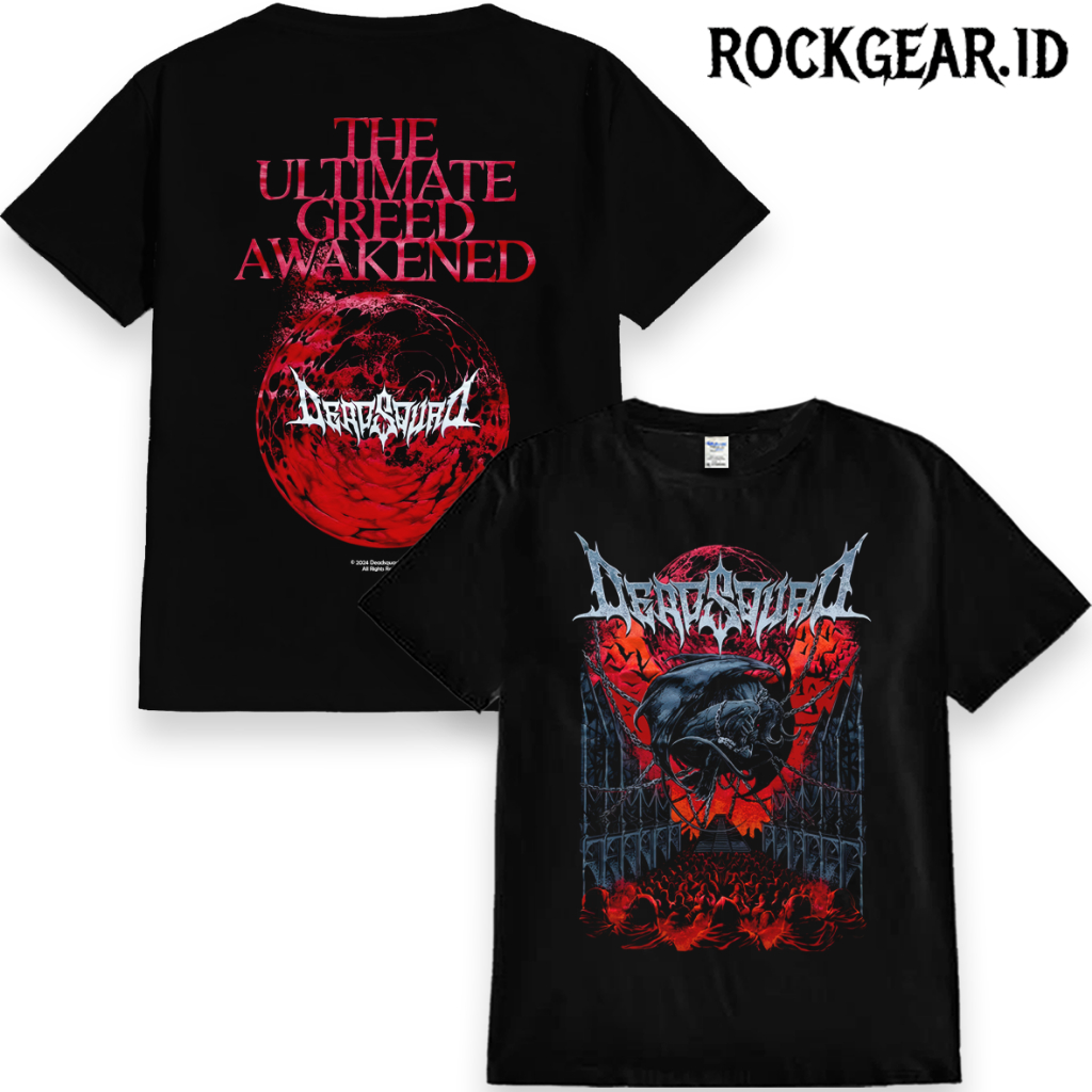 Rockgear T-Shirt Band Deadsquad - The Ultimate | Kaos musik | Kaos band | New Arrival
