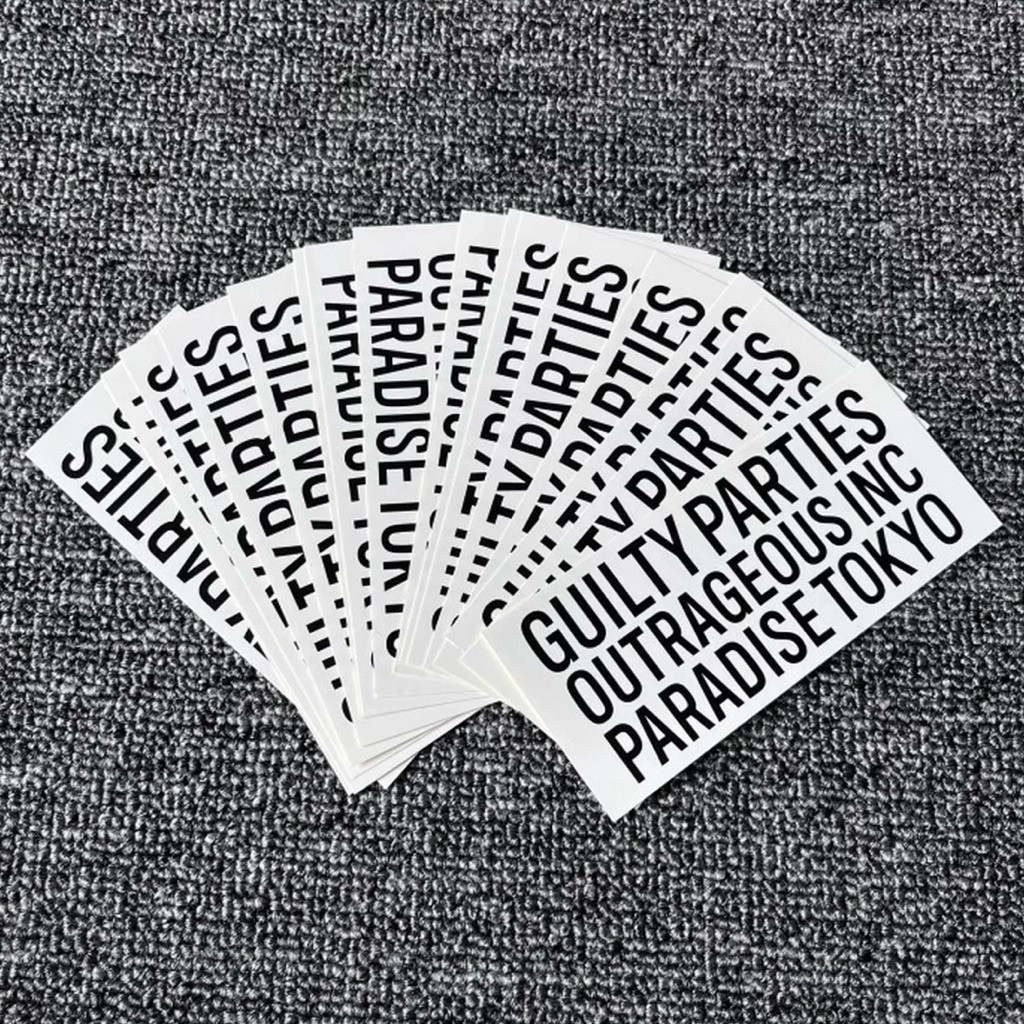 WACKO MARIA PARADISE TOKYO STICKER