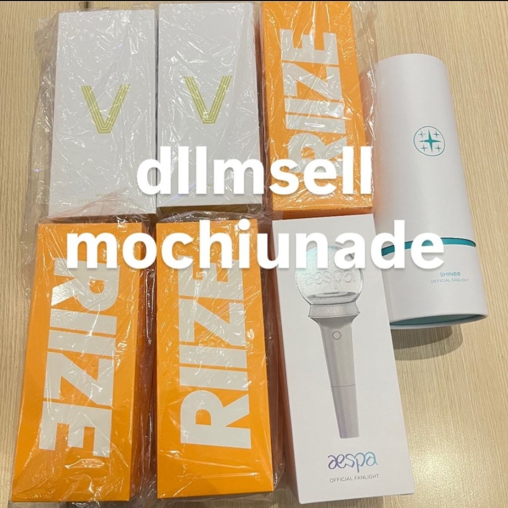 [READY STOCK] LIGHTSTICK WAYV AESPA RIIZE OFFICIAL SM STORE