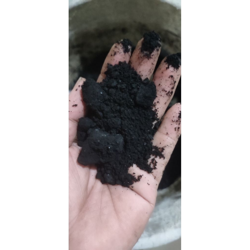 ampas kedelai hitam kecap kering