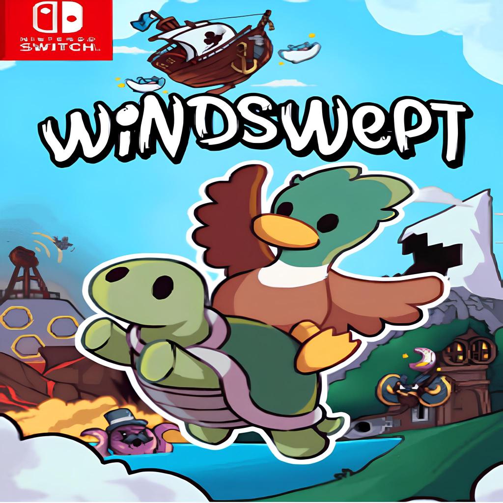 Nintendo Switch Game  WINDSWEPT Fisik Kaset Dvd