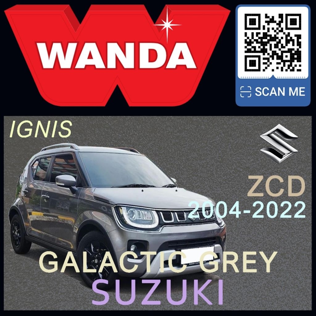 Cat Wanda Suzuki Galactic Grey Metallic ZCD