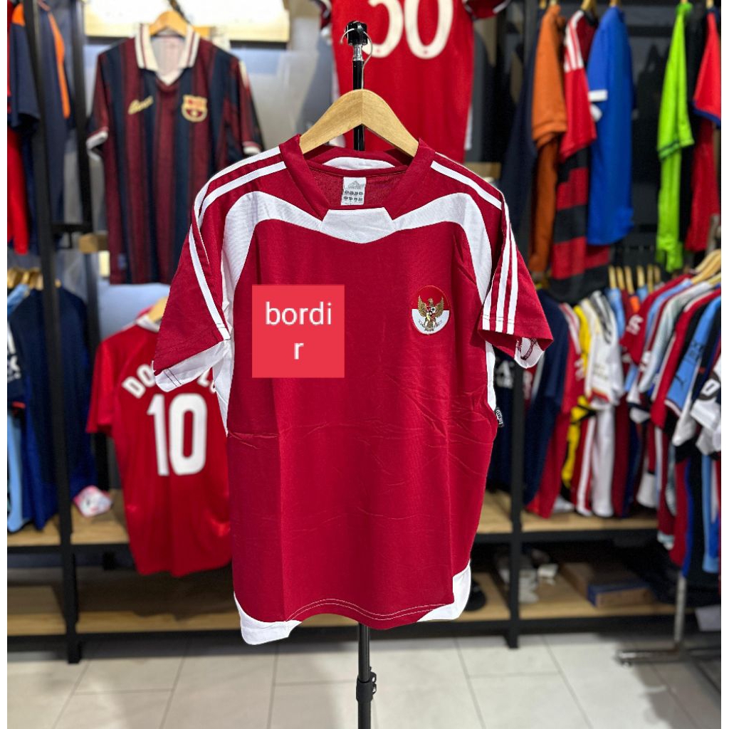 RETRO Jersey timnas Indonesia 2004 import best quality