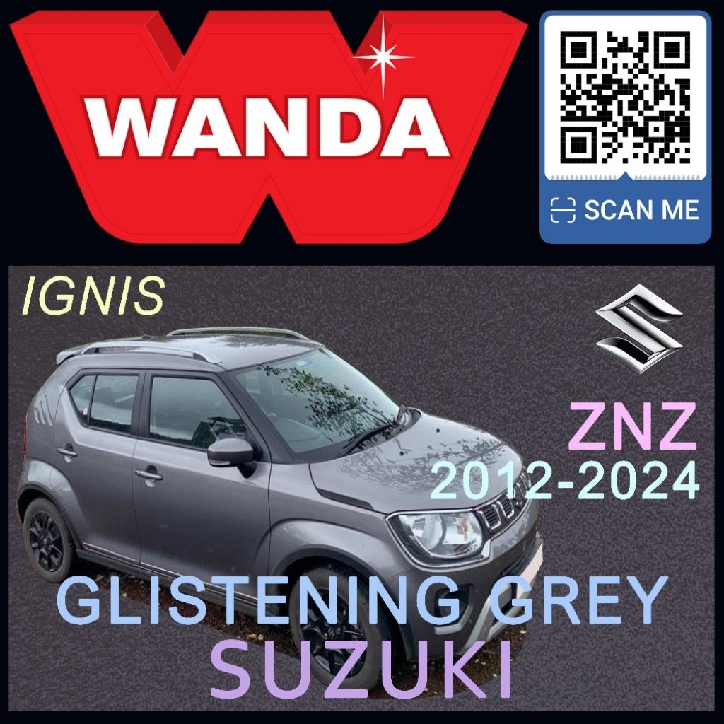 Cat Wanda Suzuki Glistening Grey Metallic ZNZ