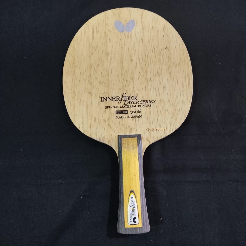 Kayu Bet Butterfly Innerforce ZLC Handle FL / Bet Pingpong Tenis Meja (BEKAS)