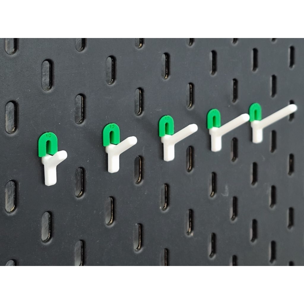 Aksesoris Pegboard Simple Hook Skadis