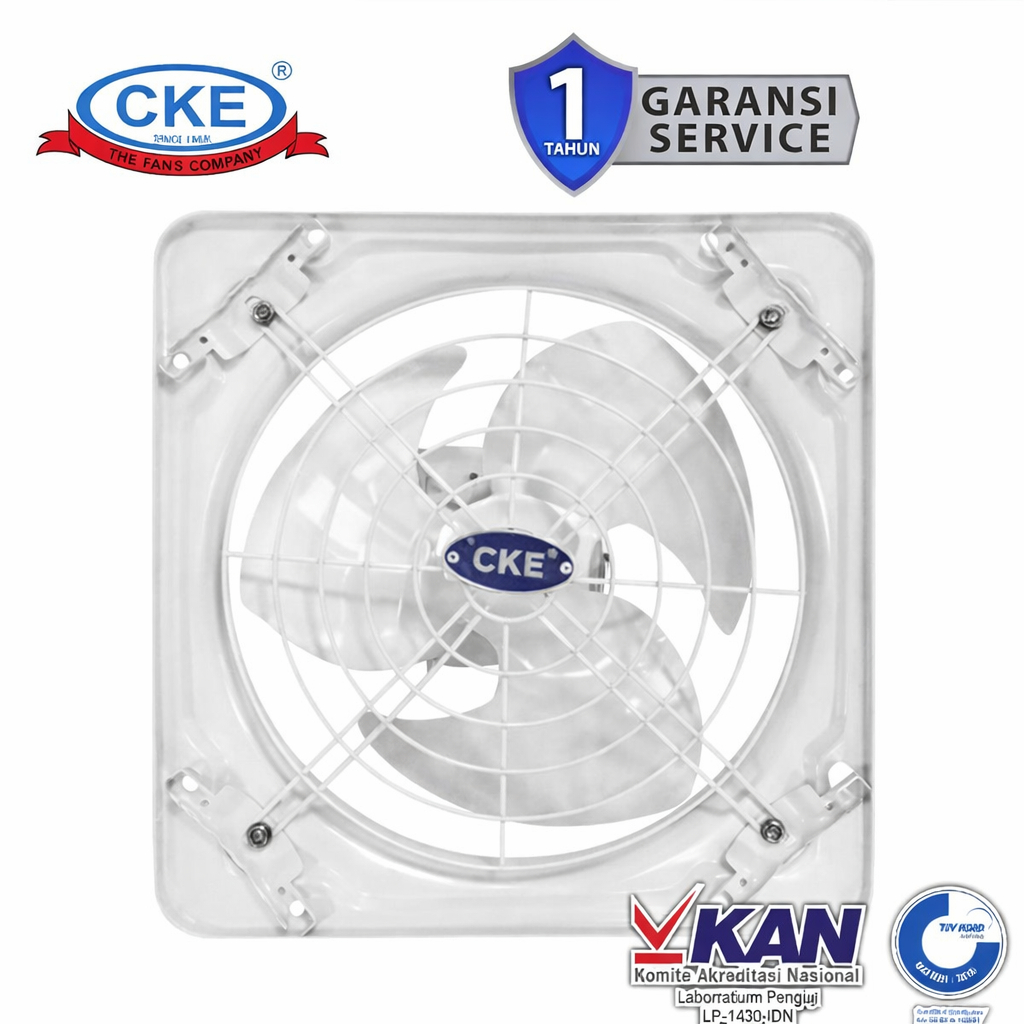 CKE Exhaust Fan 10 Inch Exhaust Dinding Blower Gedung