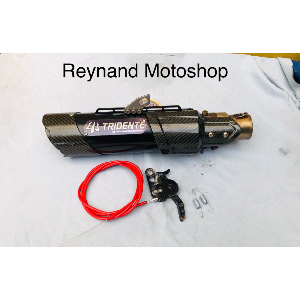 knalpot 3tech tridente f23 Modular Carbon Ronin musashi Ronin katana Spartan gp3 tridente f19