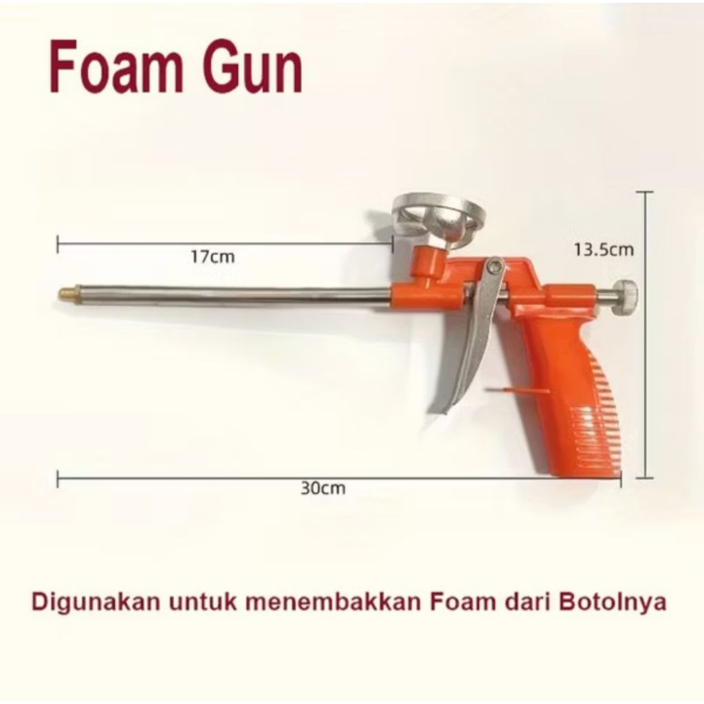 Foam gun tembak pu foam