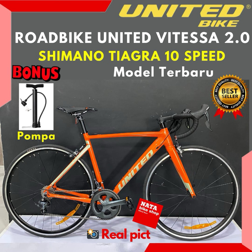 SEPEDA ROADBIKE UNITED VITESSA 2.0 CD-MT SIZE 52