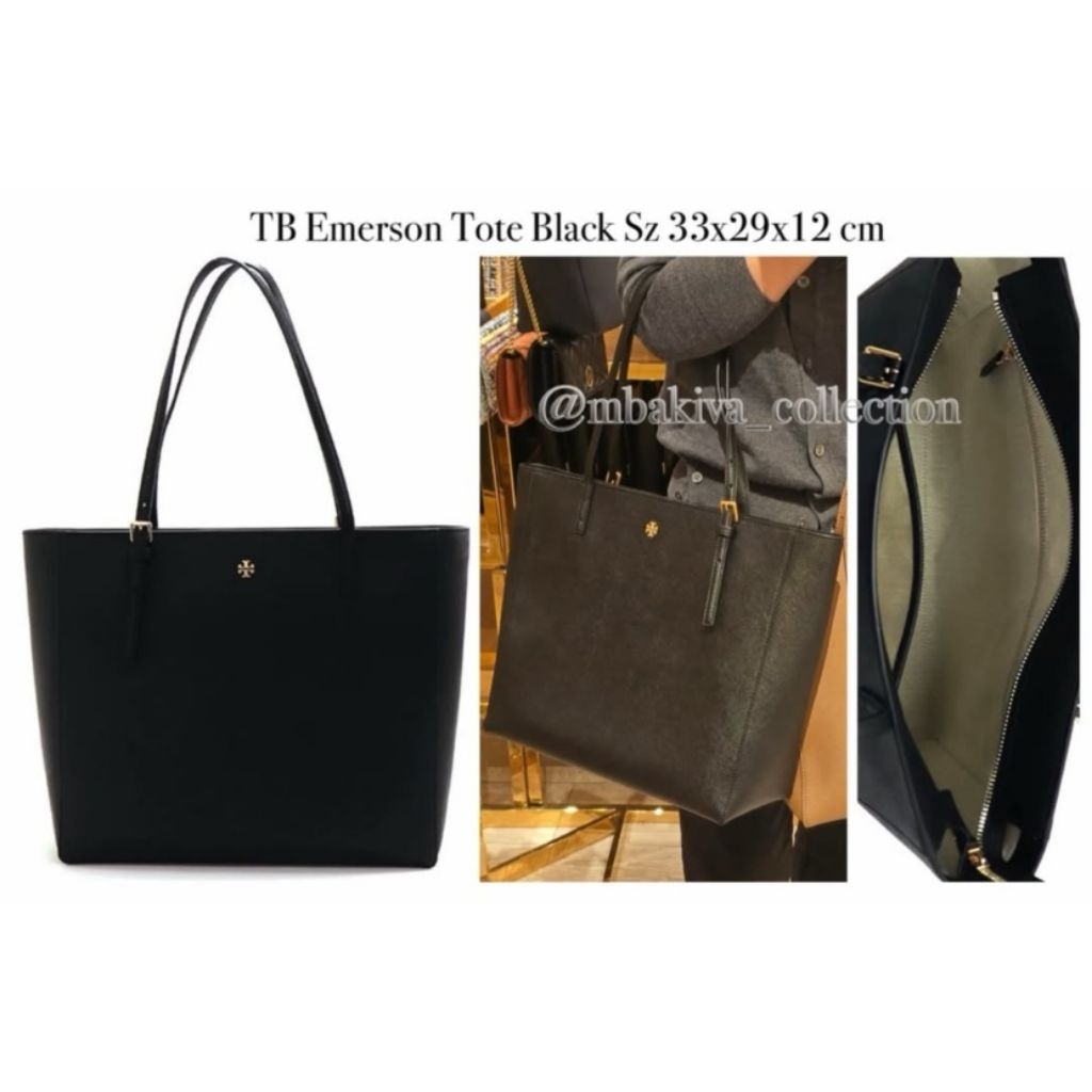 TB Emerson Tote Black