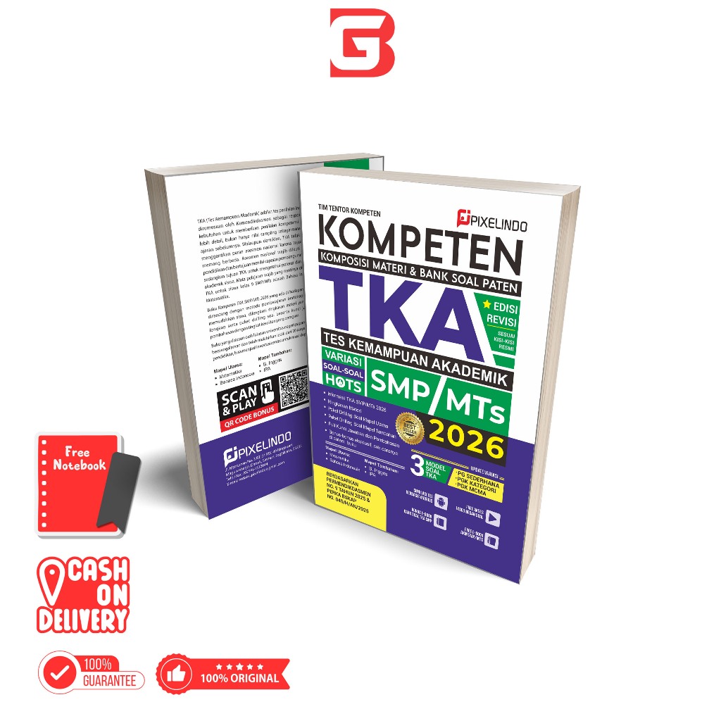 Buku TKA SMP/MTS 2026 Prediksi HOTS + Bonus