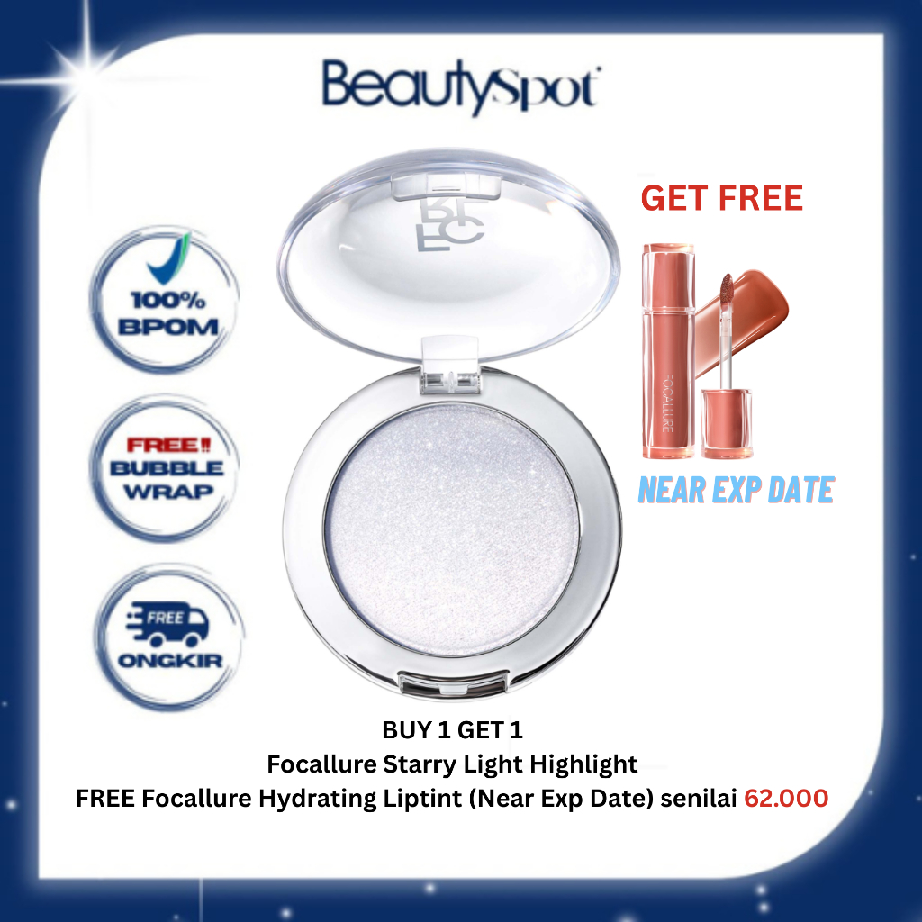[FREE FOCALLURE Hydrating Liptint] FOCALLURE Starry Light Highlight