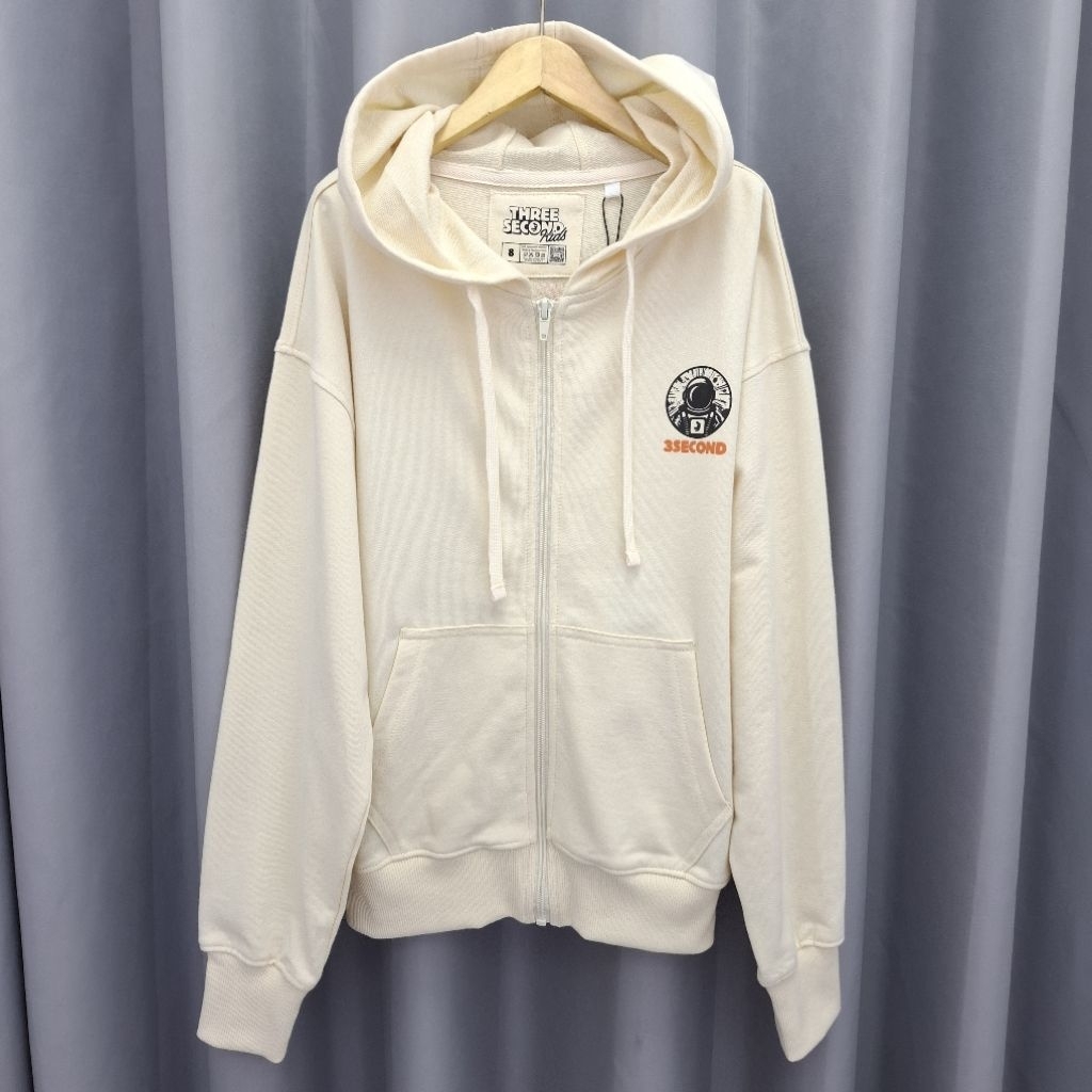 3Second Kids Jaket Anak Zipper Hoodie Sweatshirt Regular Fit Baby Terry Target Original
