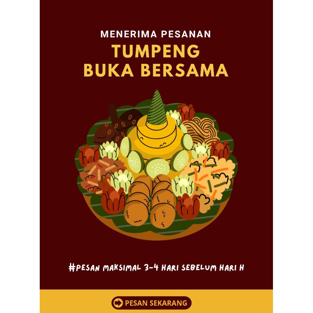 Tumpeng, Nasi Bungkus, Nasi Kotak, Aneka Jajanan Pasar