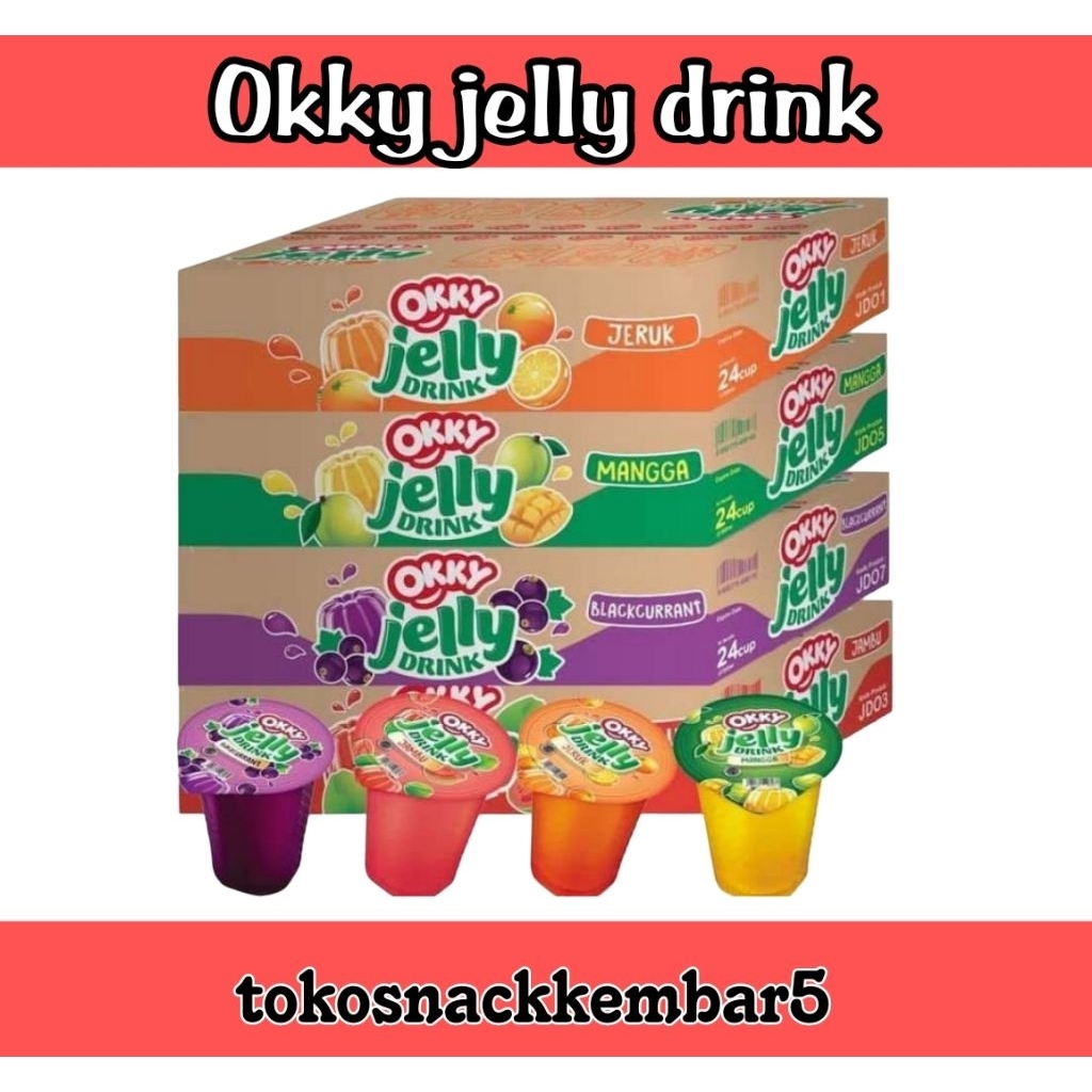 Okky jelly drink 1dus isi 24pcs