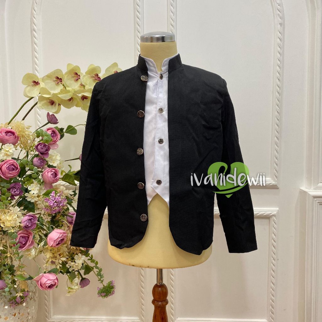 Beskap Pres - Beskap Premium Bahu Tegak | Beskap Solo/Sunda/Hewes/Jogja