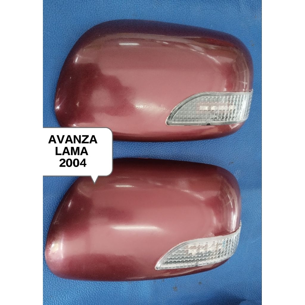 COVER SPION AVANZA LAMA 2004 MERAH LED