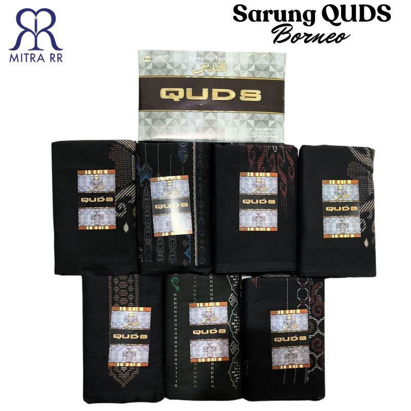 Sarung Al Quds Borneo By Wadimor Grade B | Sarung Tenun Dewasa Grosir / Eceran