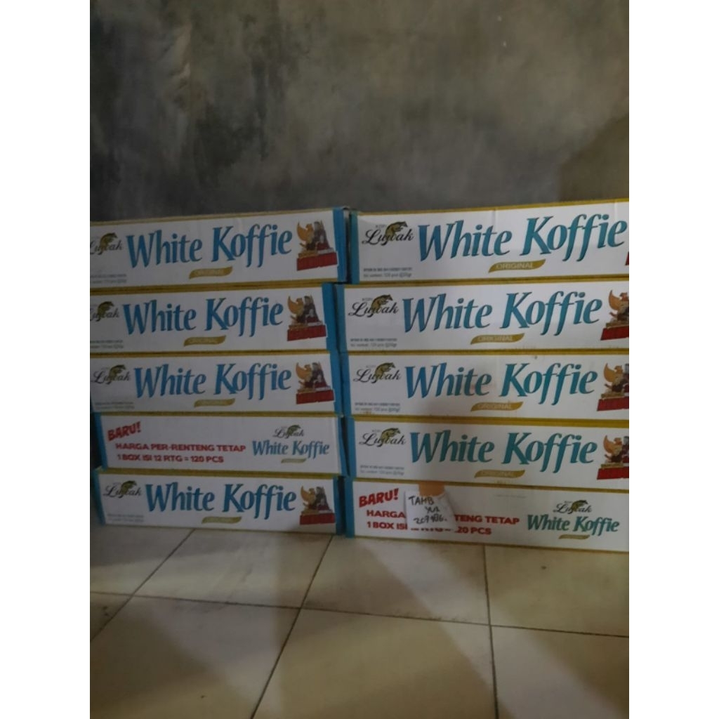 Luwak White Koffie 1 Dus ( Isi 12 renceng)