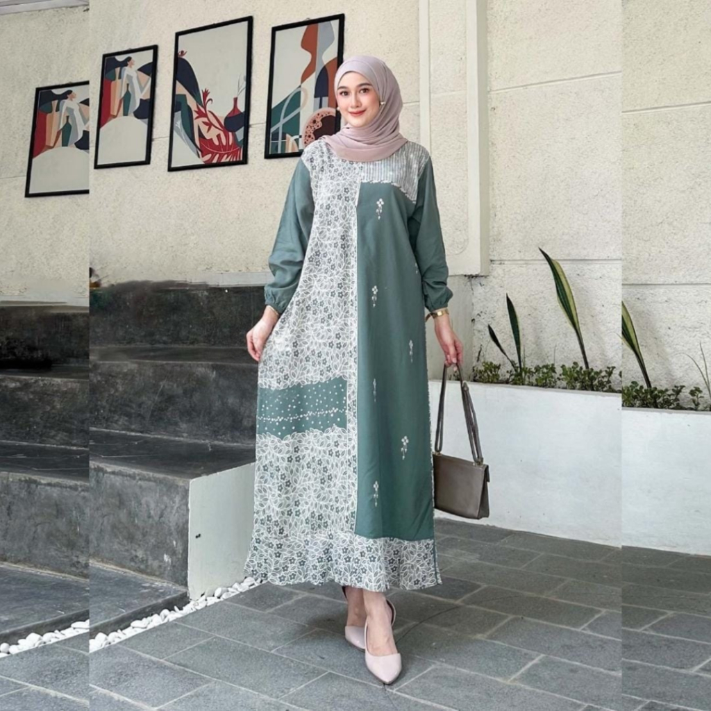 GAMIS SONETA RAYON PREMIUM BUSUI BAWAH REMPEL | TERBARU