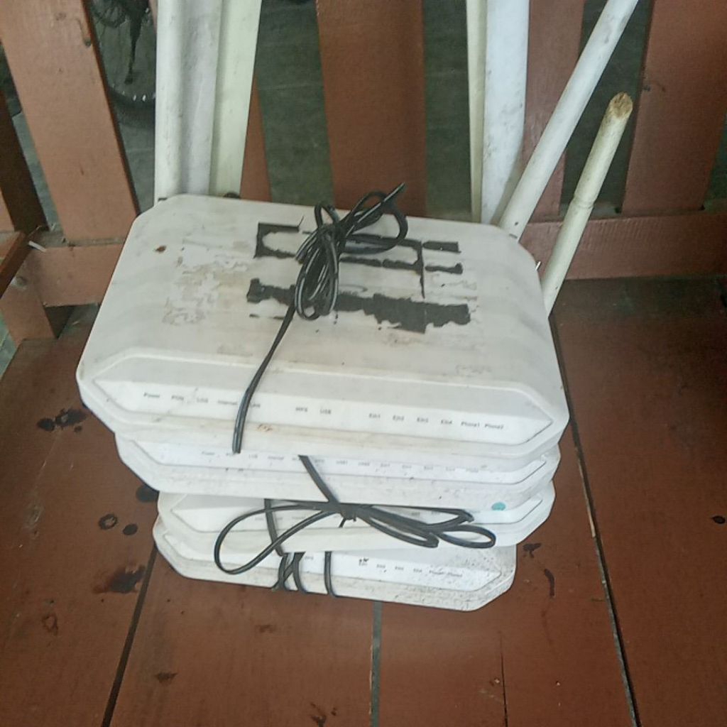 modem ont fiberhome bekas gratis adaptor ssid wan lan normal