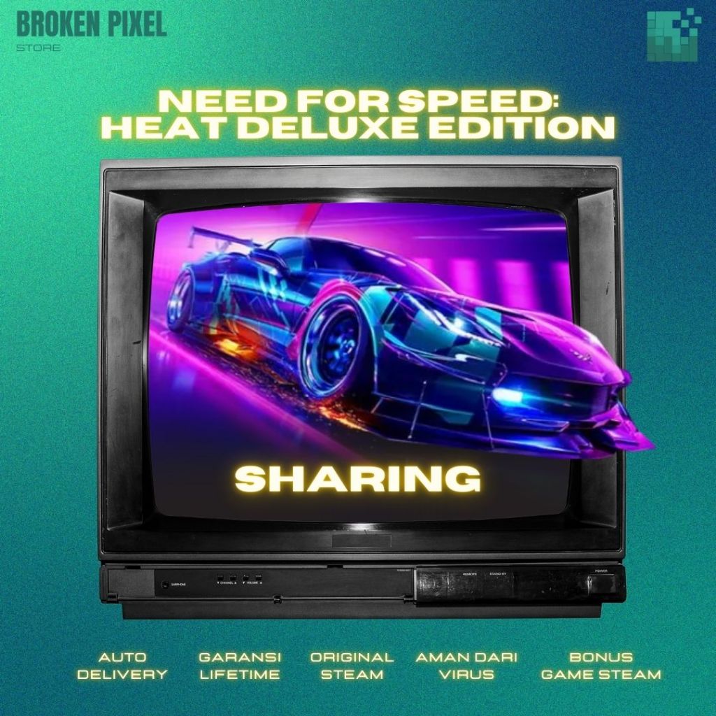 [BONUS GAME RANDOM] Need for Speed: Heat Deluxe Edition / AUTO DELIVERY / STEAM / Game PC / Games Co