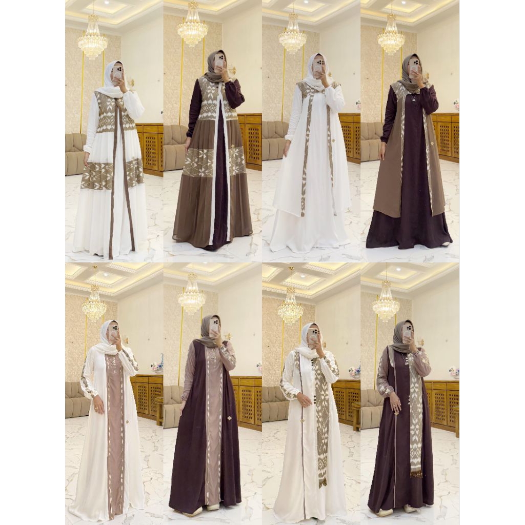 GAMIS/DRESS TWILL ORI SOPHIA ALMAAS TERBARU