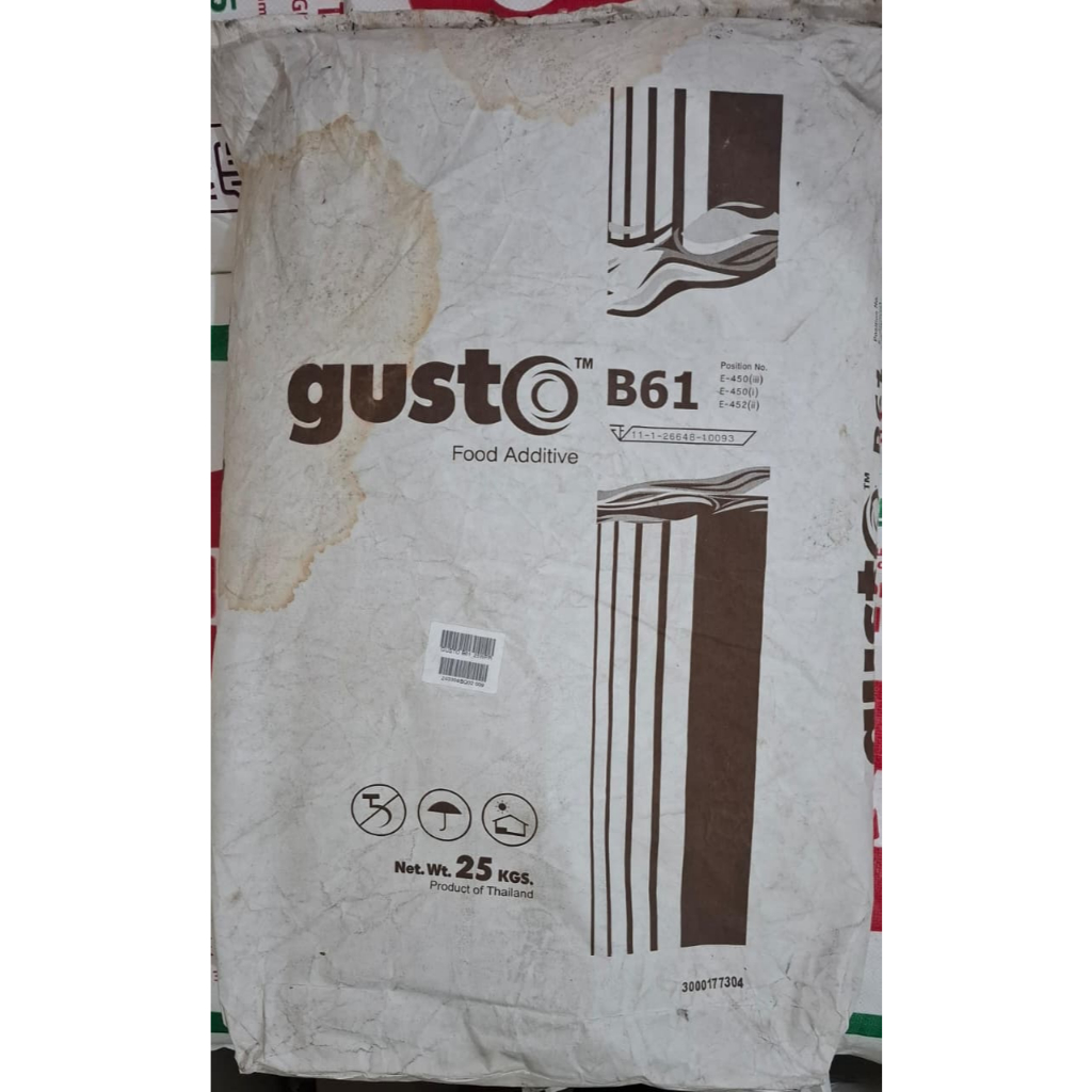 Gusto ex Aditya Birla Pengenyal Bakso 1 kg Bahan Tambahan Adonan Halal BPOM Basreng