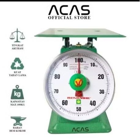 Timbangan Duduk ACAS RENKMHE 100 KG Asli Vietnam