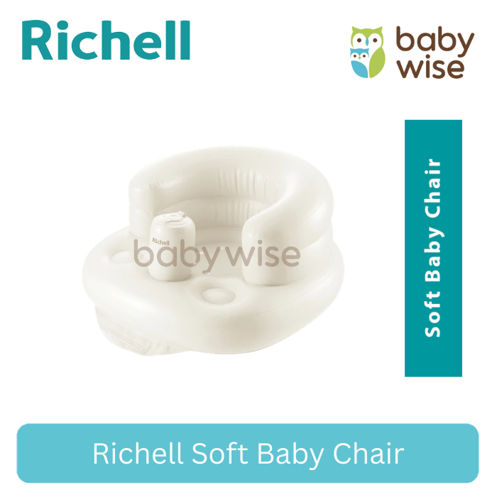 Richell Soft Baby Chair - Sofa Bayi Pompa | Kursi Pompa Bayi