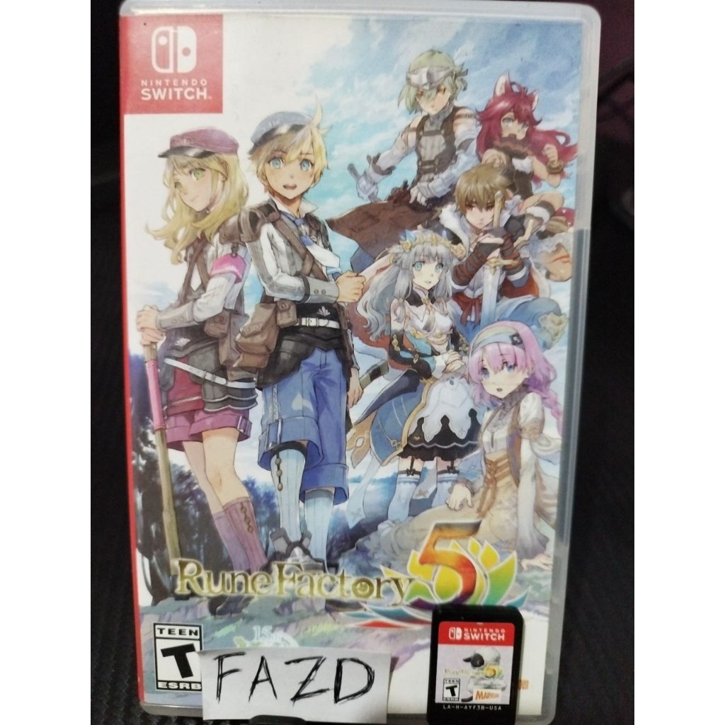 Nintendo Switch Rune Factory 5