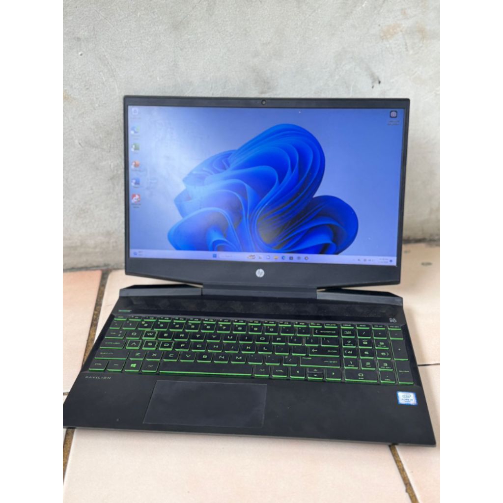 Laptop HP Pavilion Gaming 15-dk0xxxIntel core i7-9750HRam 16gb Ssd 128