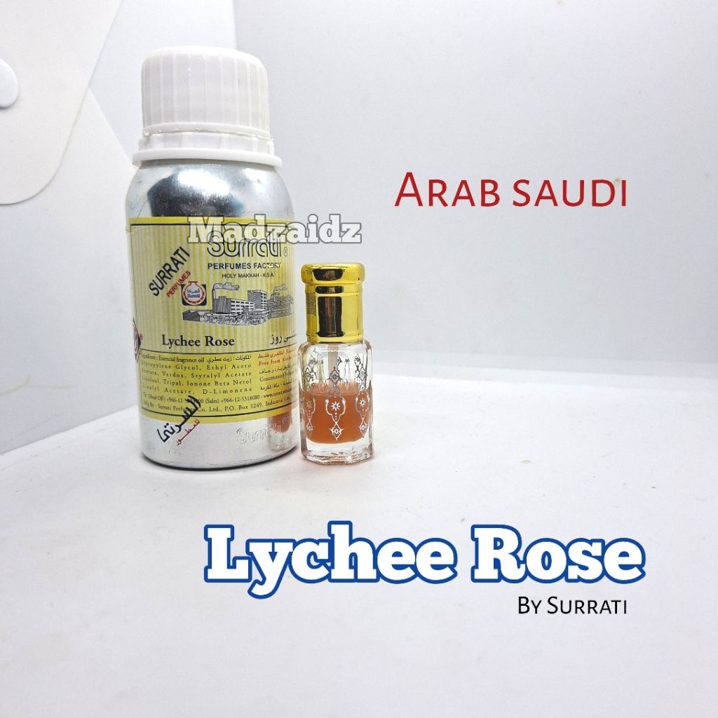 Lychee Rose | Parfum Lychee Rose | Minyak Wangi Leci Rose Saudi Original