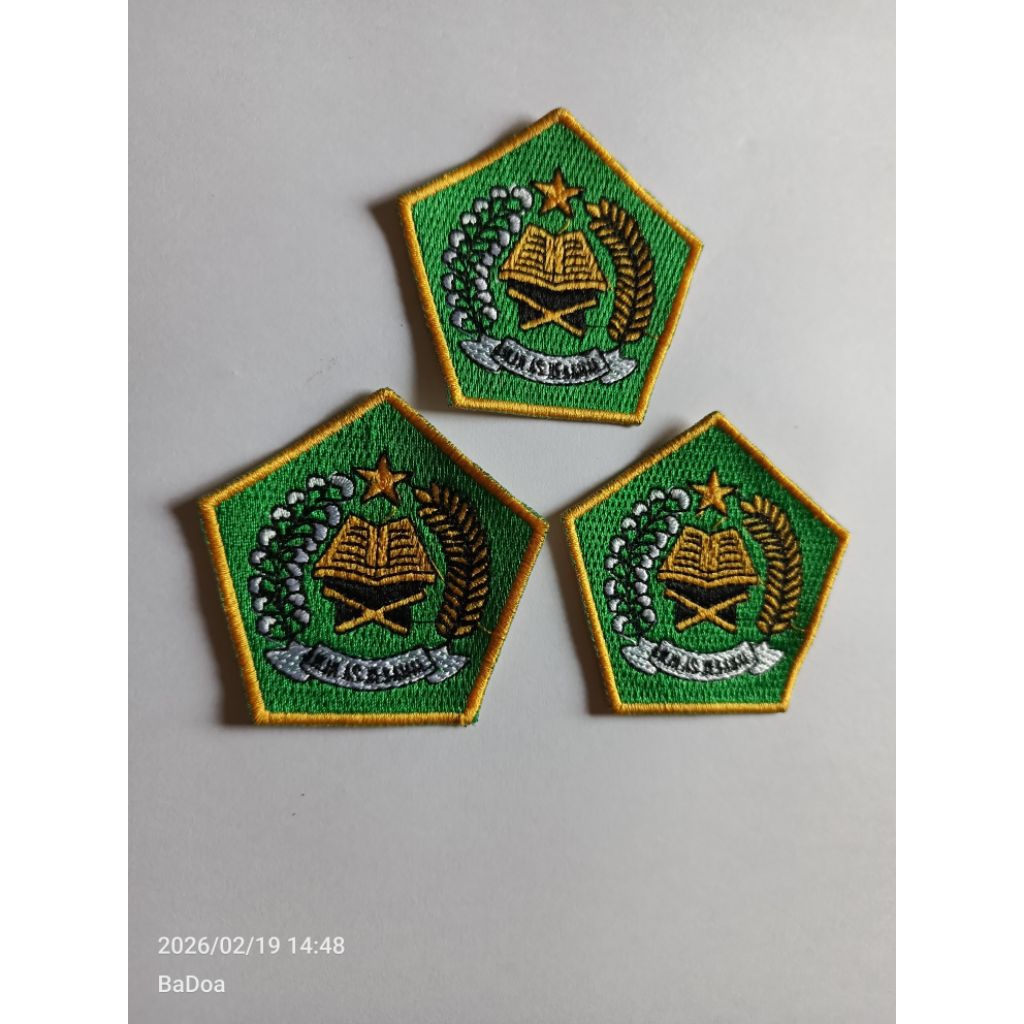 Logo KEMENAG bordir Ikhlas Beramal