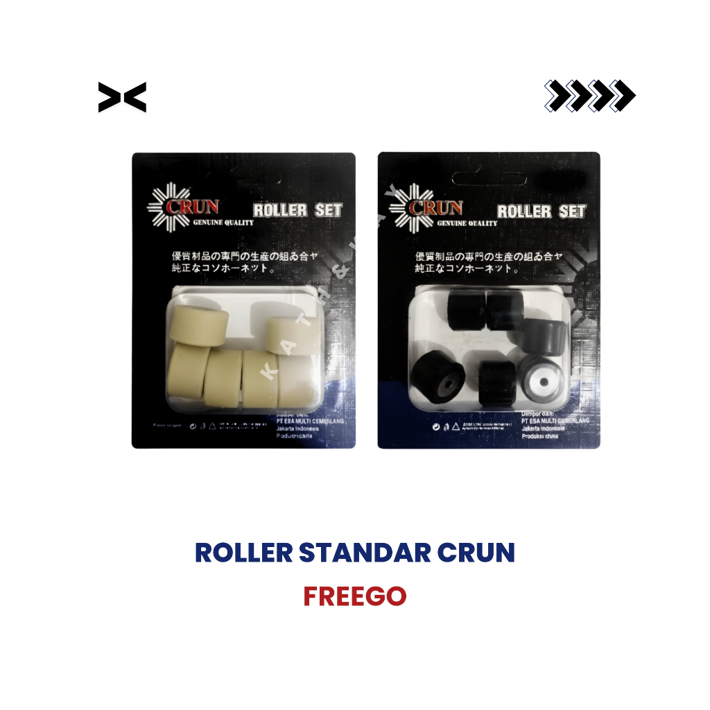 ROLLER SET STANDAR FREEGO - CRUN