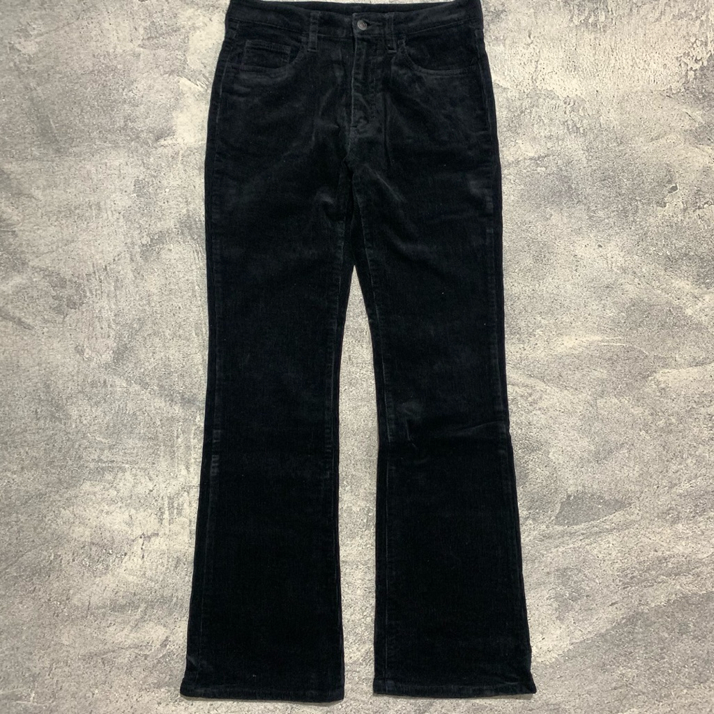 Uniqlo women Flare Corduroy Pants size 27