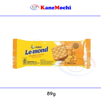 Julie s Choco More Sandwich Coklat 110 gr & Peanut Butter 82.5g & Le-mond Cheddar Cheese 89g