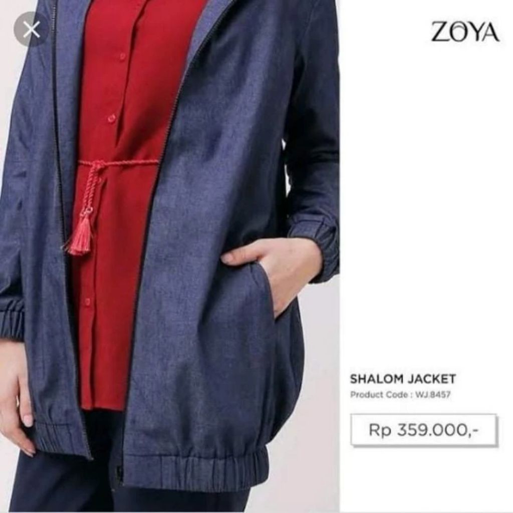 Shalom Jacket Zoya - Size S Ld 94