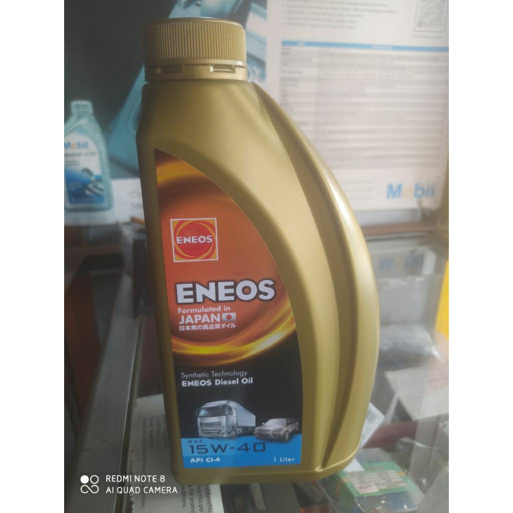 Oli Mesin Eneos 15W-40 CI-4 Diesel Botol 1L