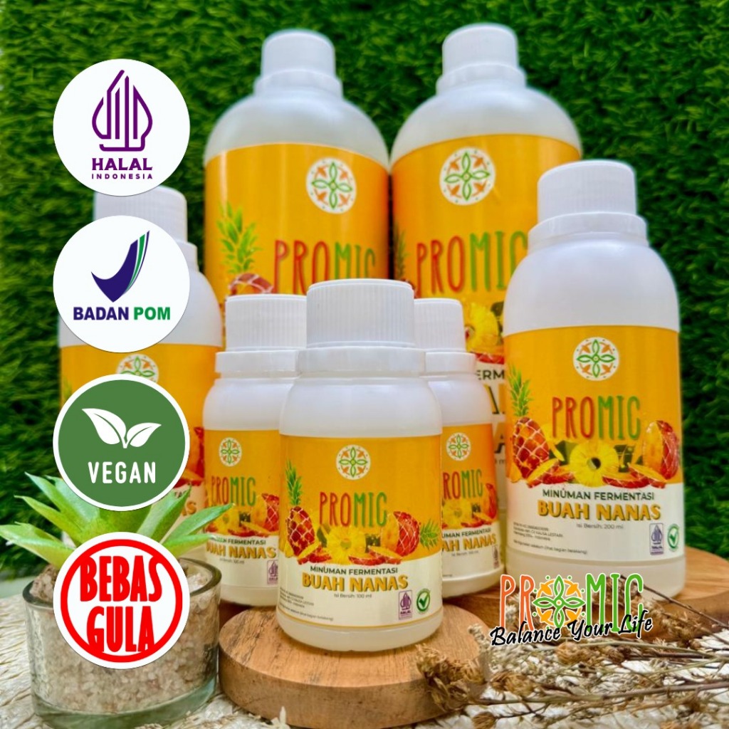 PROMIC Minuman Sehat Alami/ Diet/ Penurun Berat Badan/ Lancarkan Pencernaan/ Pelangsing/ Healthty/ L