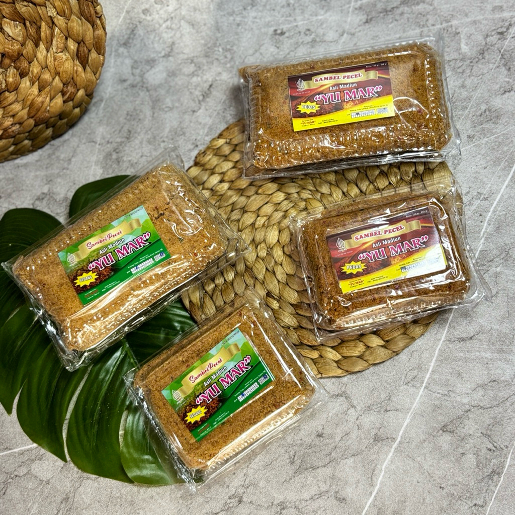 BUMBU PECEL “YU MAR” ASLI MADIUN KEMASAN KECIL 150gr