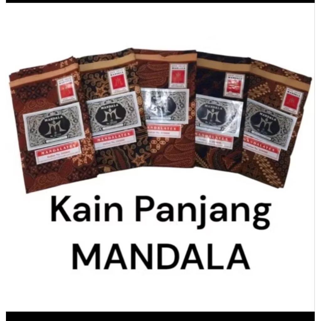 (1pcs) Kain Panjang Batik Mandala Original Kain Gendong Jarik