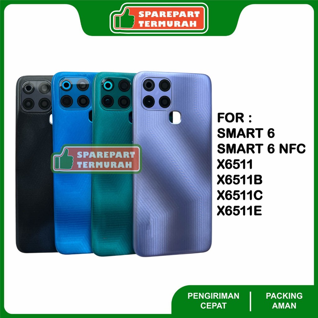 Backdoor For Infinix Smart 6 X6511 - Smart 6 Nfc - X6511B - X6511C - X6511E