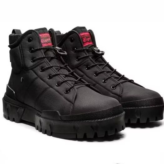 O N I T S U K A HMR PEAK GT X Boots Black BNIB size 39 Ready Stock Sepatu Boots Unisex Onit Black As