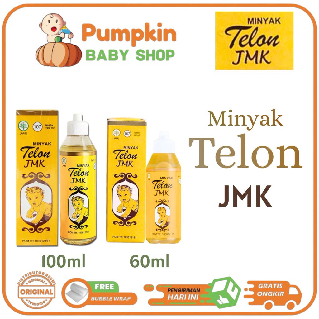 JMK Minyak Telon Bayi 60ml dan 100ml - Minyak Telon JMK